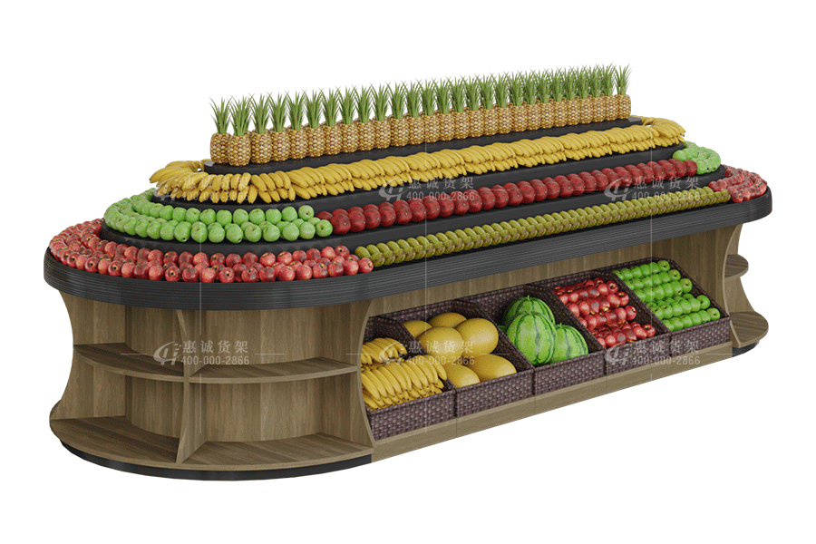 超市水果货架-组合款
